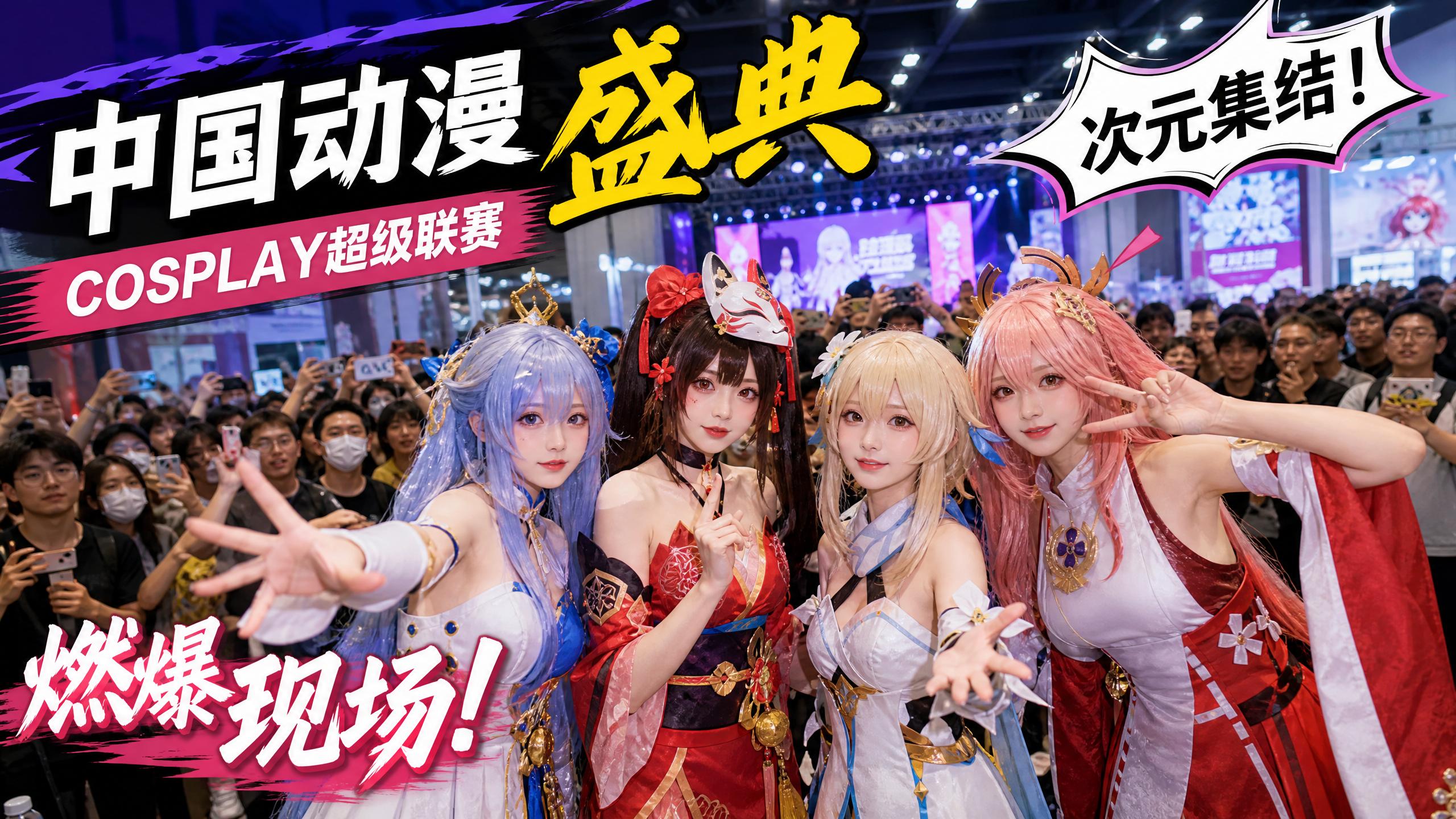 国产视频动漫cosplay视频-二次元盛典现场